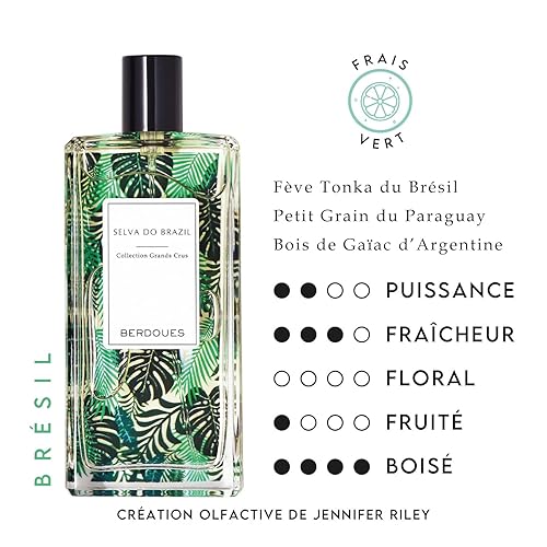 Miniatura 2 de Berdoues Eau de Parfum Spray Selva Do Brasil, para mujeres y hombres, 3.4 onzas líquidas