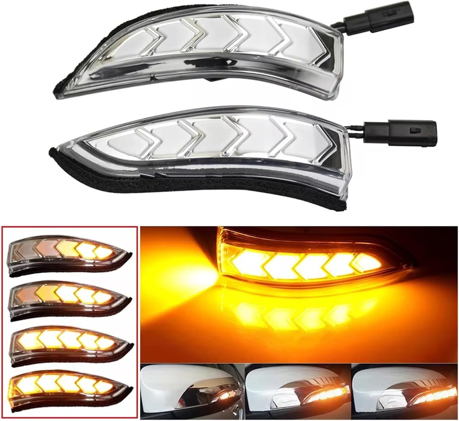 Car Rearview Mirror Turn Signal Light For Toyota For Camry For Xv50 For Corolla For E170 For Altis For Prius For Yaris For Xp150