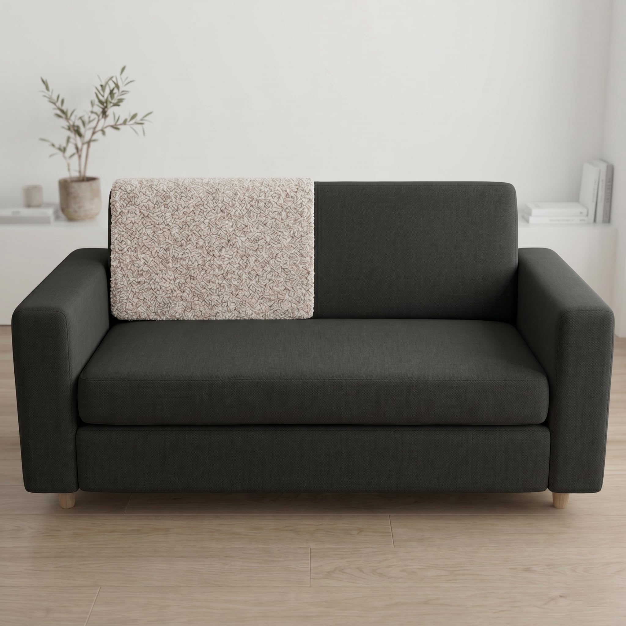 Styleys Sofa Mat - Anti-Slip Teddy Cover -20 Styleys Sofa Mat - Anti-Slip Teddy Cover -20