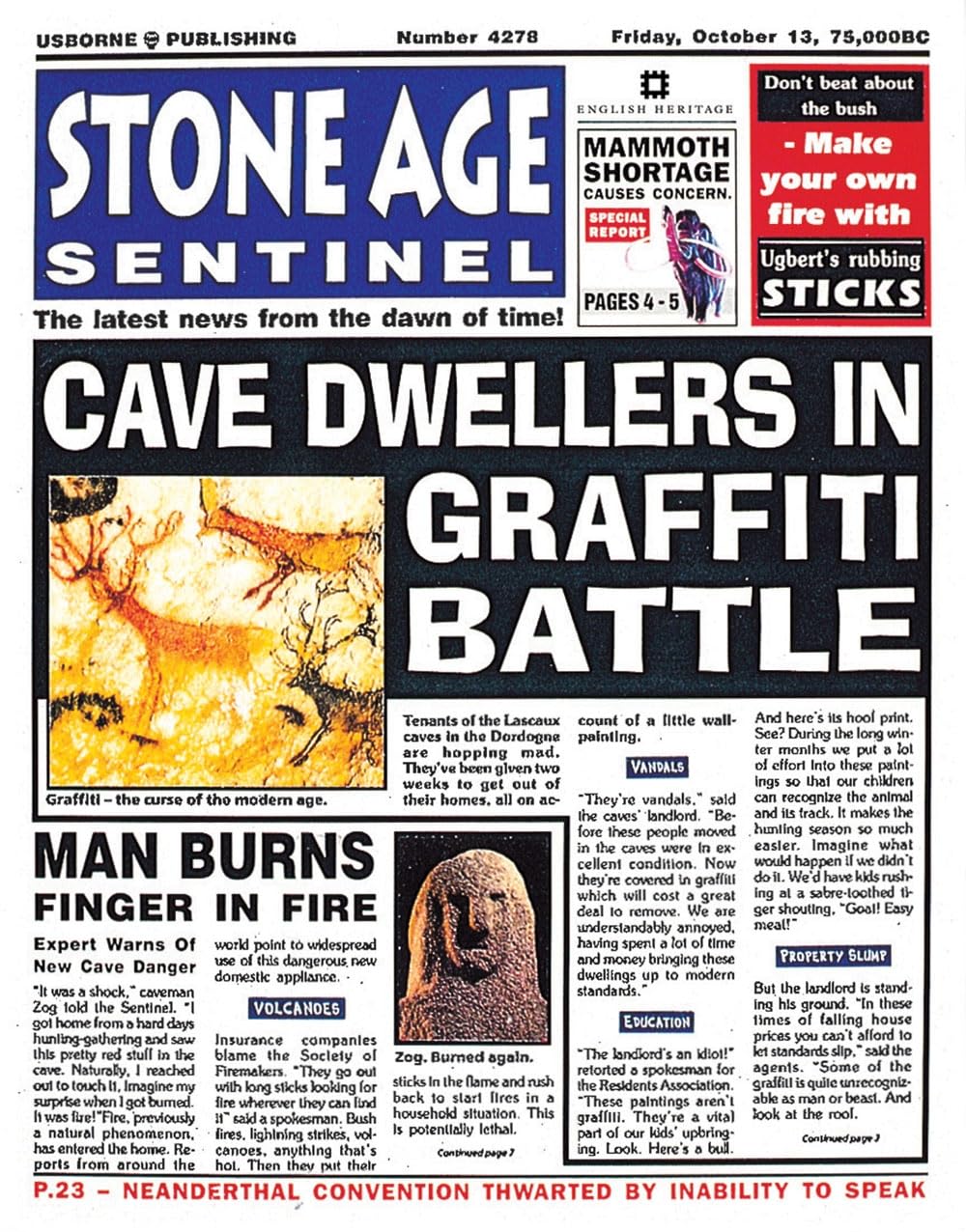 Stone Age Sentinel - Newspaper History