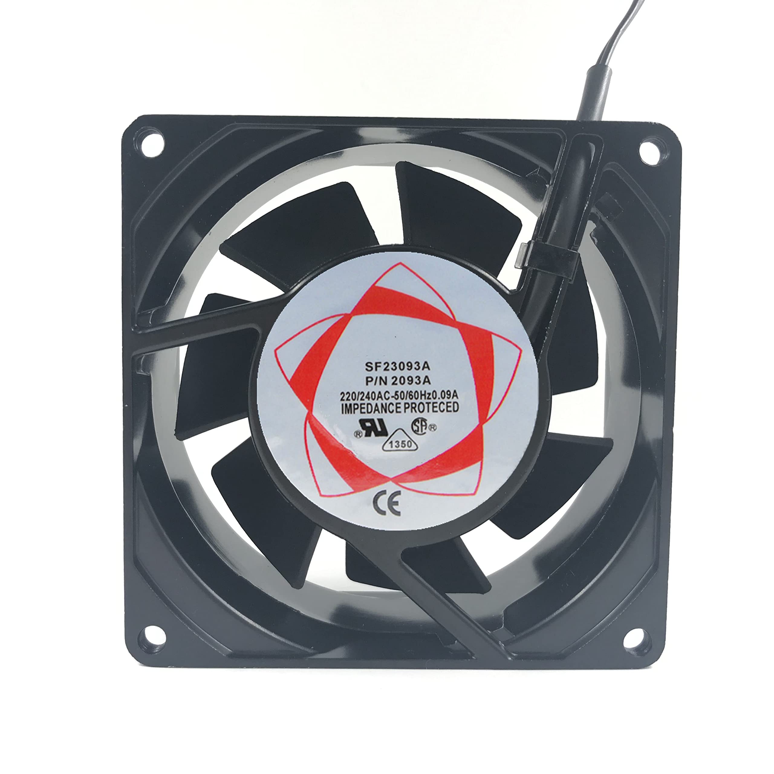 Ventilateur de refroidissement 220V anti-surchauffe 90x90x38 mm pour armoires électriques