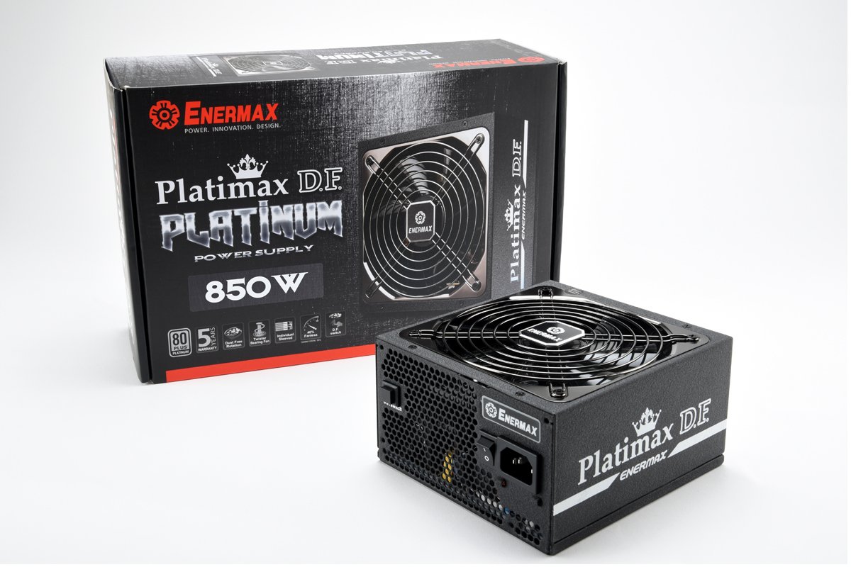ENERMAX　Platimax DF 850W Platimax D.F. 850 Watt 80 PLUS Platinum Fully-Modular power