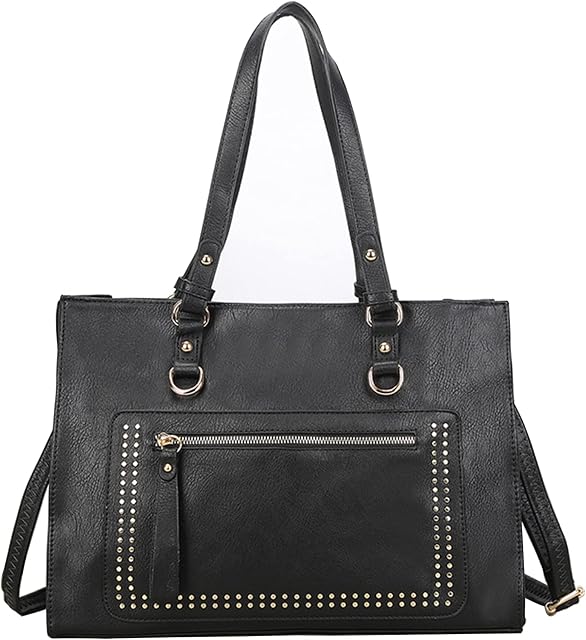 Sacmill Top Handle Handbags for Women Large capacity Messenger Totes Bag Leather Crossbody Shoulder Bags Ladies
