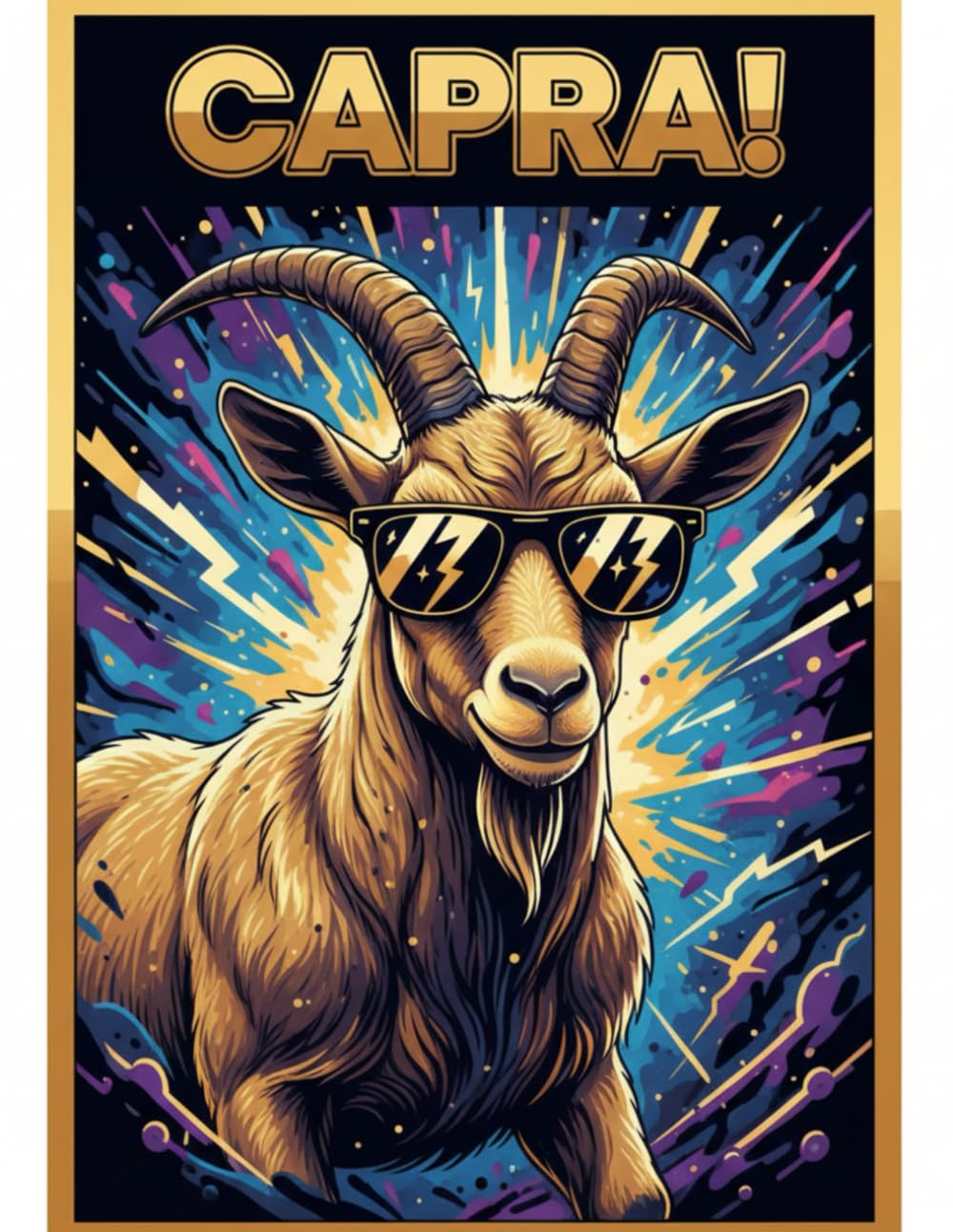 CAPRA!: Illustrazioni Epiche per Scatenare il GOAT che è in Te!