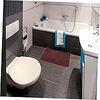 Vista 2 de Ciieeo Tapete de baño antideslizante absorbente de felpilla para baño y entrada, tapete multifunción, seguro y práctico para absorción de agua