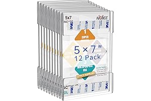 Acrylic 5x7 Clear Vertical Sign Holder