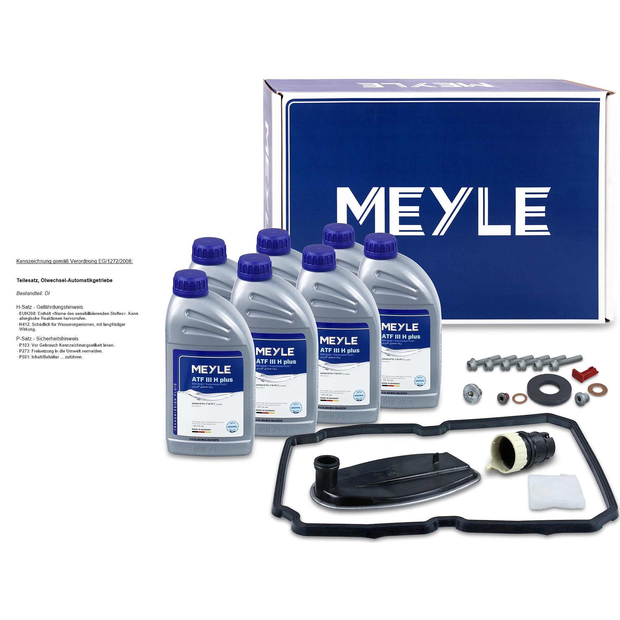 MEYLE 014 135 0211 Teilesatz – Ölwechsel-Set für Automatikgetriebe