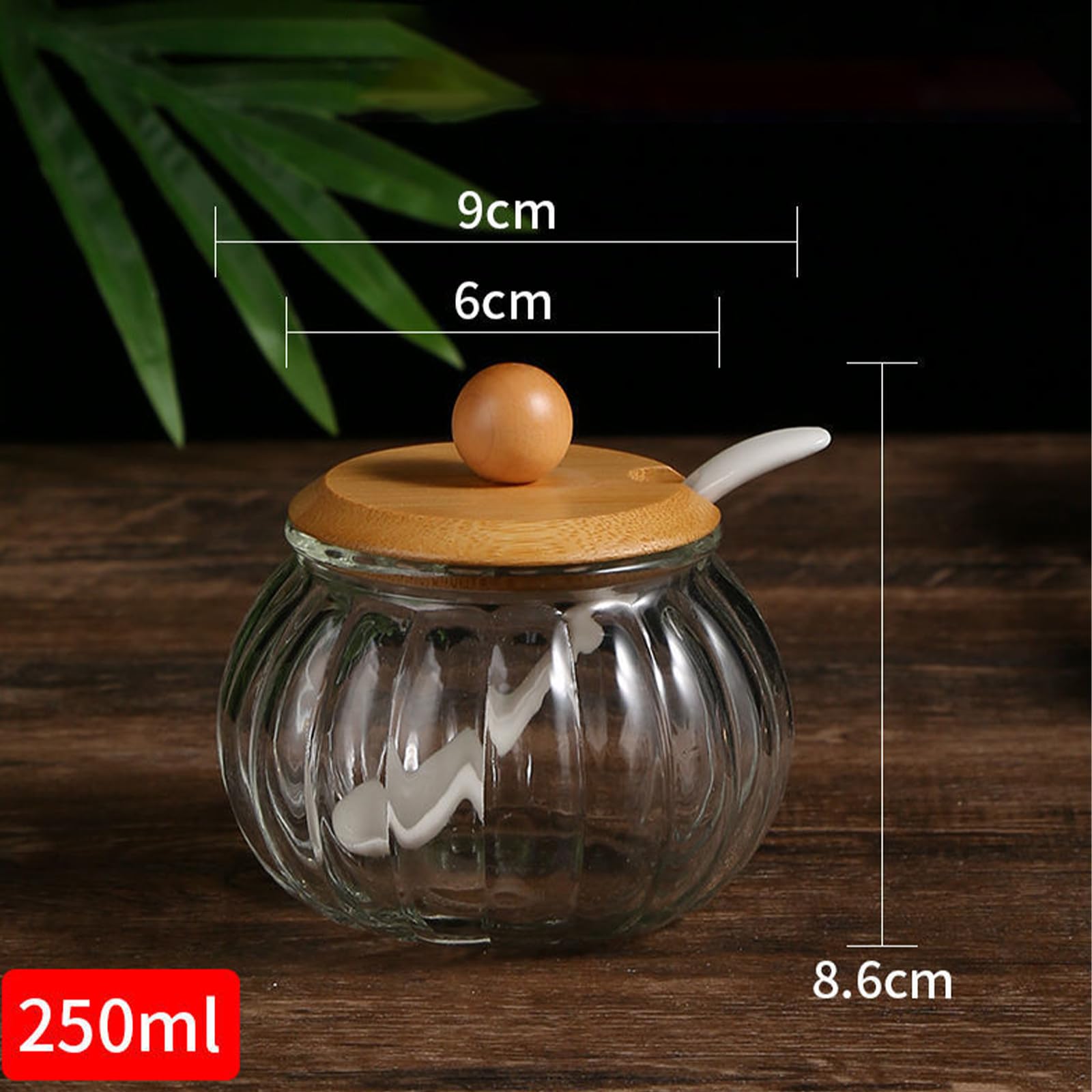 Set di zuccheriera e lattiera in vetro, trasparente con coperchio e brocca per panna, brocca per latte, zucchero, caffè, set da portata per casa, latte, caffè