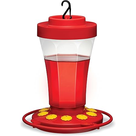 SEWANTA Hummingbird Feeder 16 oz [Set of 2] Plastic
