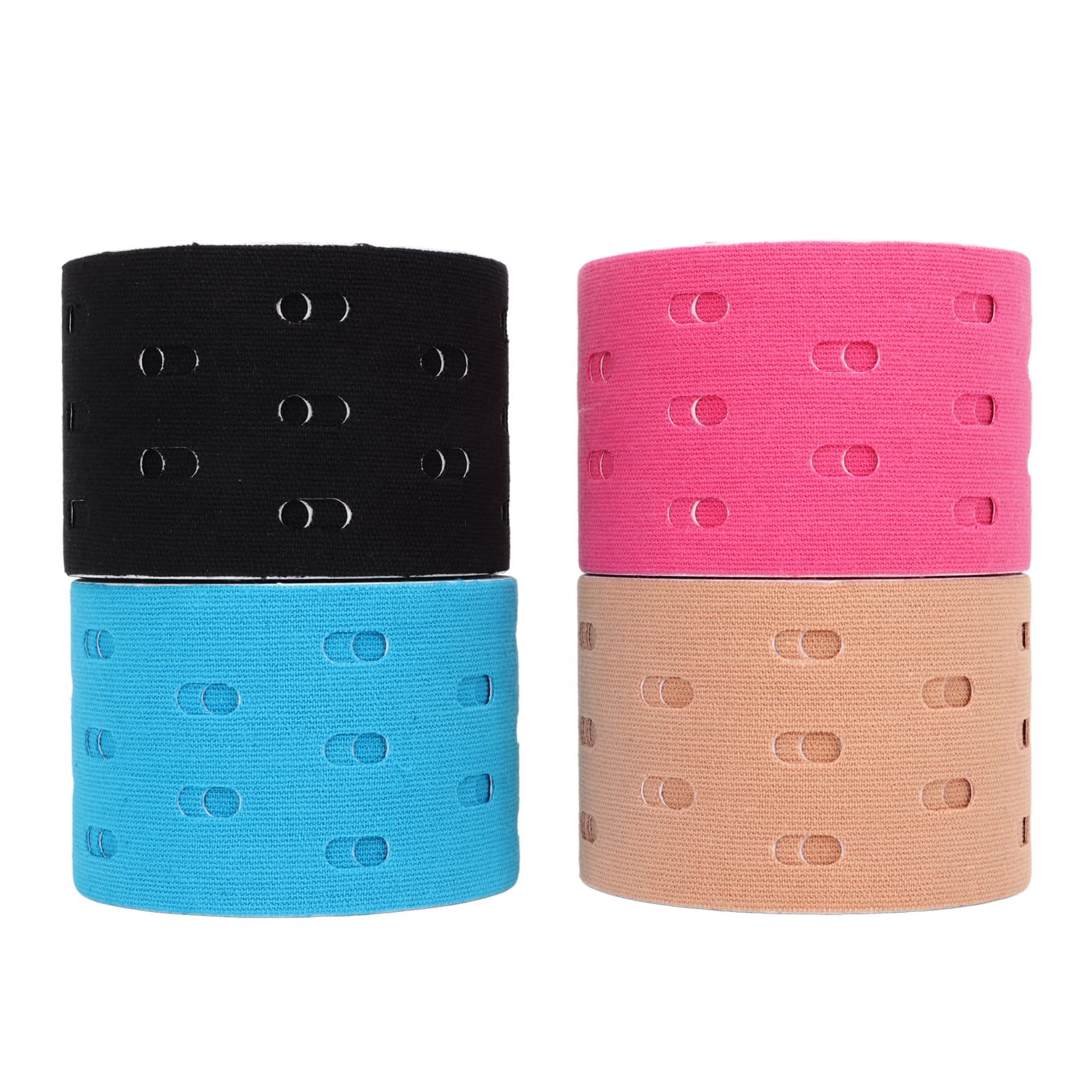 4Pcs Kinesiology Tape Coon Material Athletic Body Tape Waterproof Breathable Kinesiotape for Sports Fitness