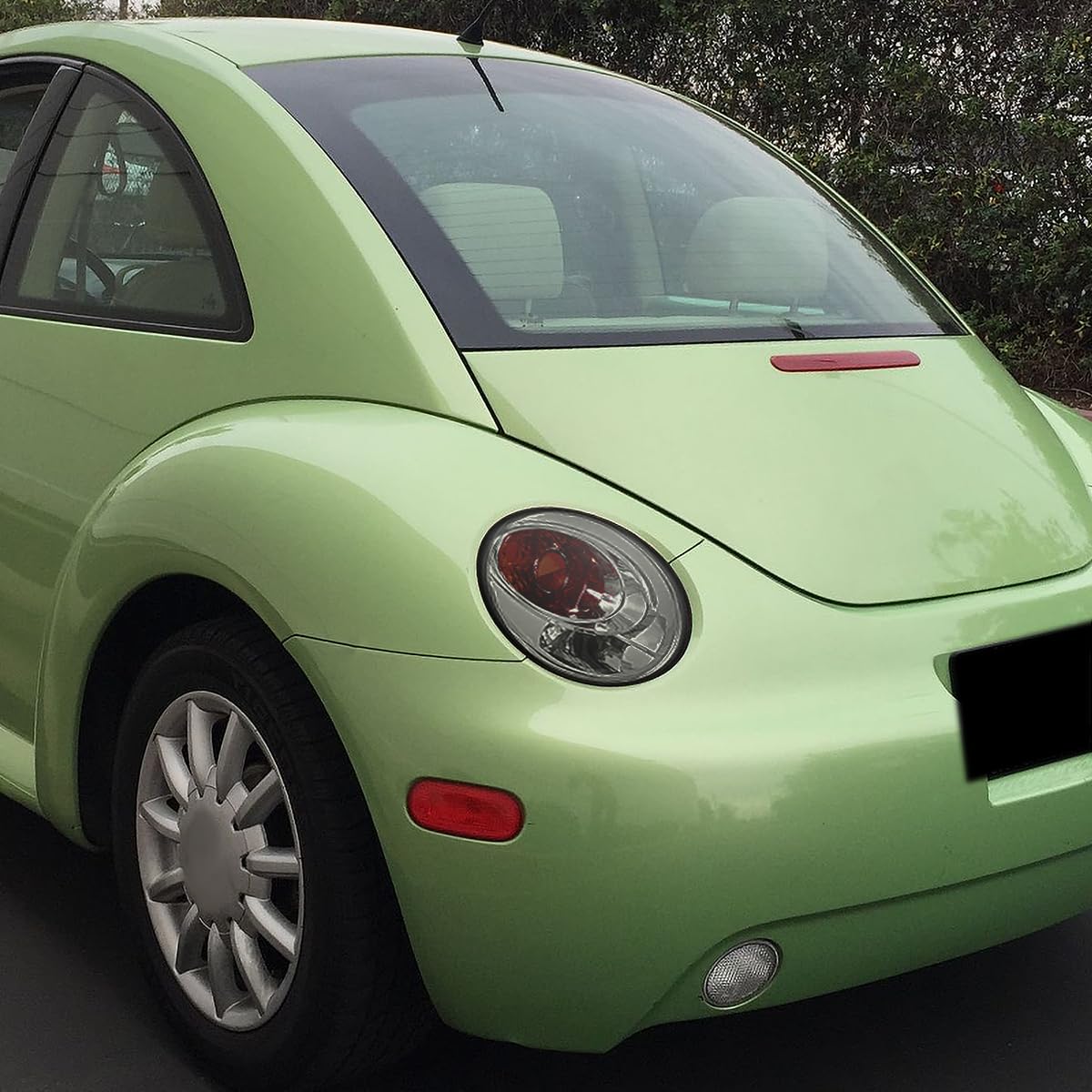 Spec-D Tuning Smoke Lens Tail Lights Compatible with 1998-2005 Volkswagen Beetle, Left + Right Pair Assembly