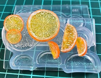 Amazon.co.jp: 両面 オレンジ レモン柑橘類 シリコンモールド 型