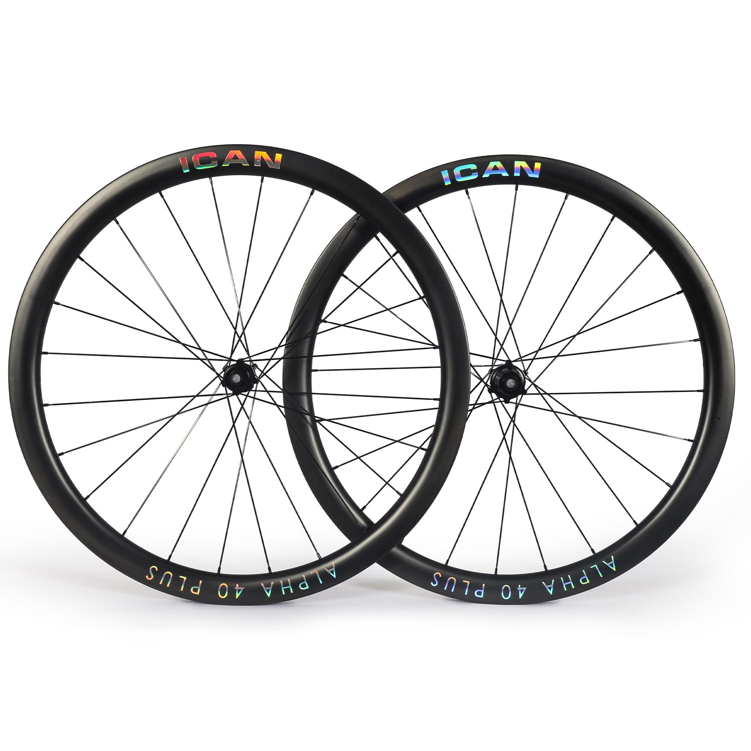 ICAN Alpha 50 カーボンホイール 700Cクリンチャー Amazon | ICAN Alpha 50 Plusロードカーボンホイール700C