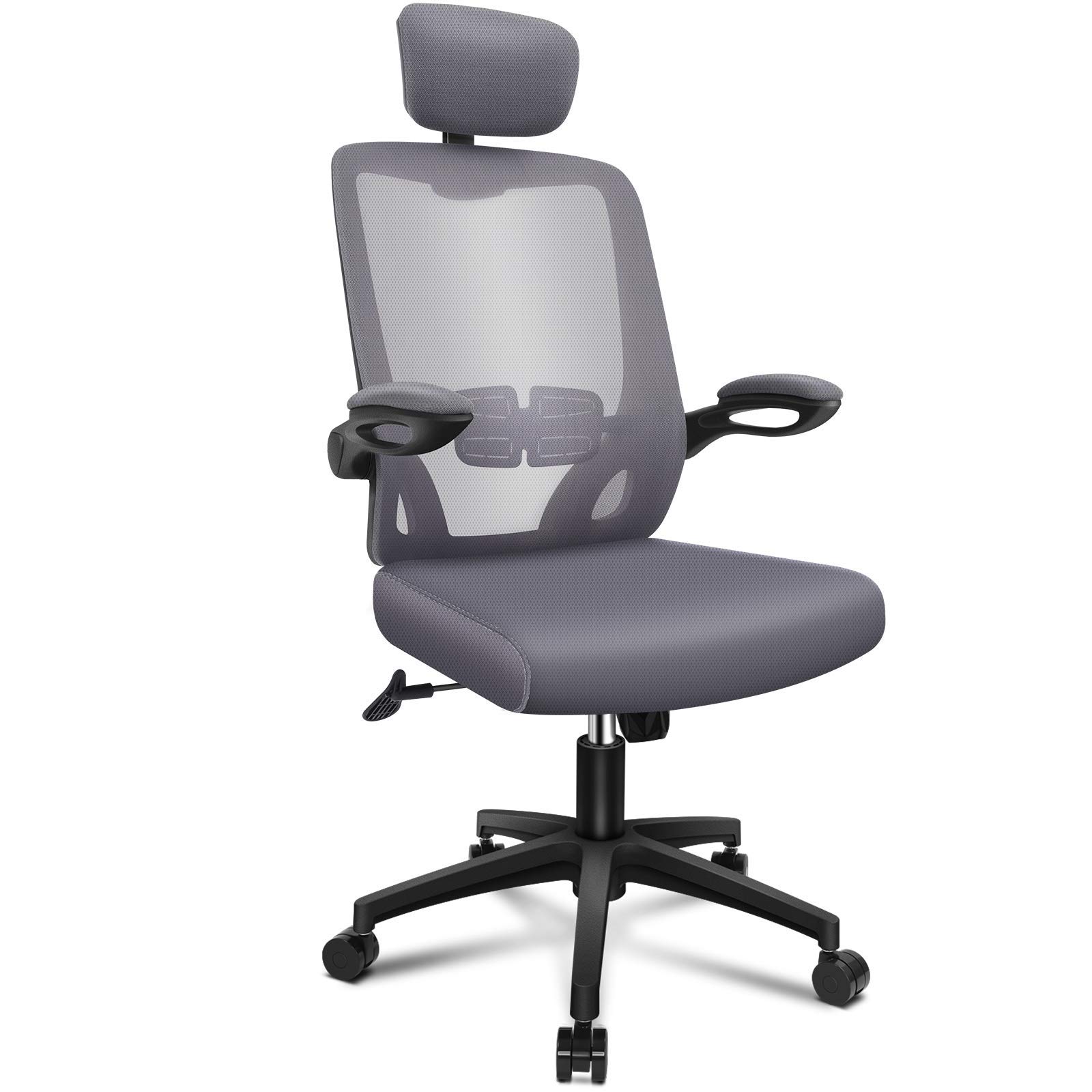 Buy ENGBER Office Chair Ergonomic Desk Chairs Lumbar Support, Mesh