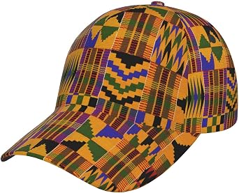 Retro African Baseball Hat African Tribal Adjustable Snapback Hat Hat for Women Men