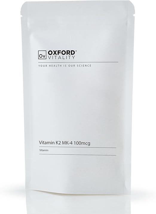 Vitamin K2 MK4 Tablets 100mcg Supplement for Blood & Bone Health