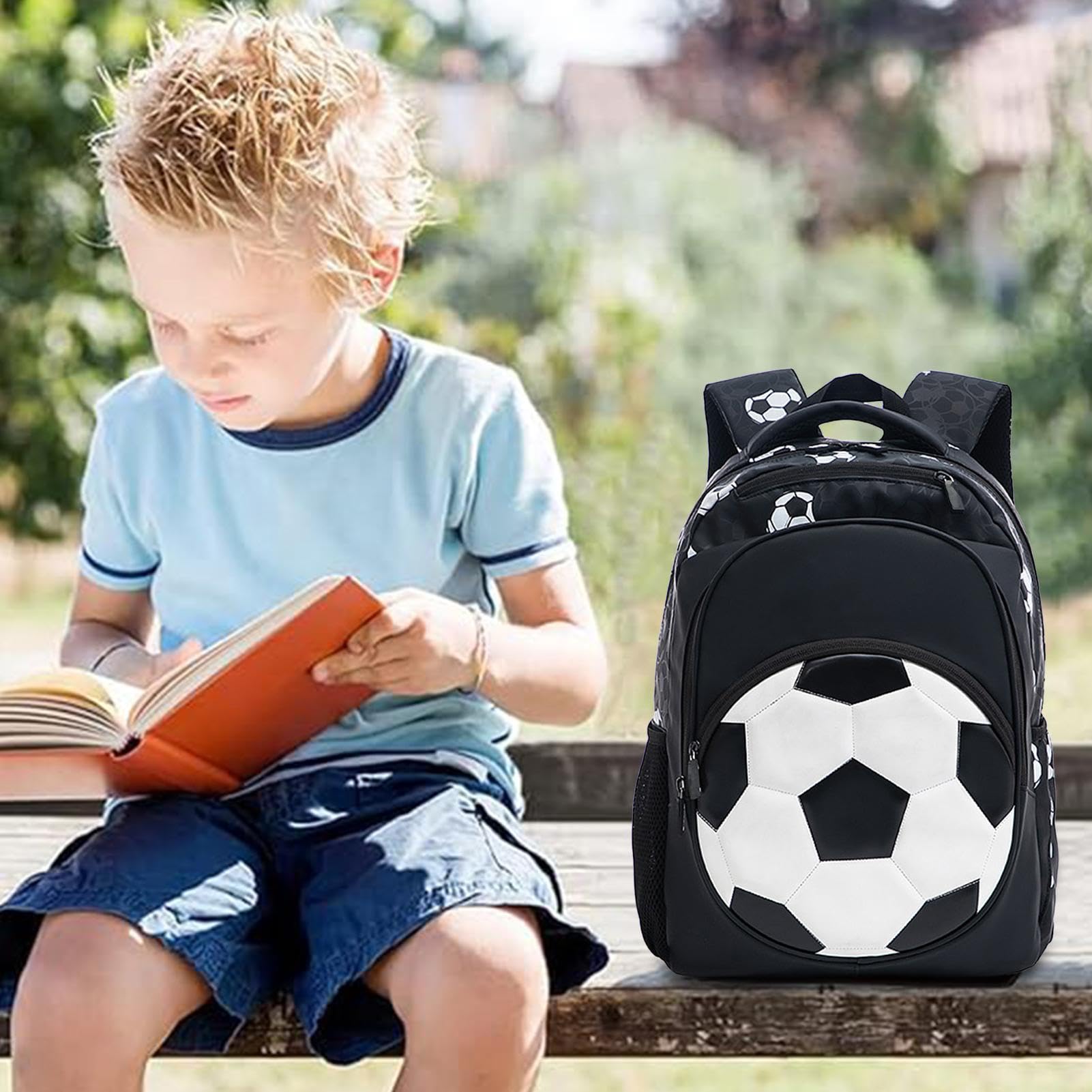 Plecaki dla chłopców w wieku 8-10 lat, wodoodporny plecak sportowy | torby do szkoły średniej, plecak na siłownię, dla chłopców o dużej pojemności, do podróży, dojazdów do pracy