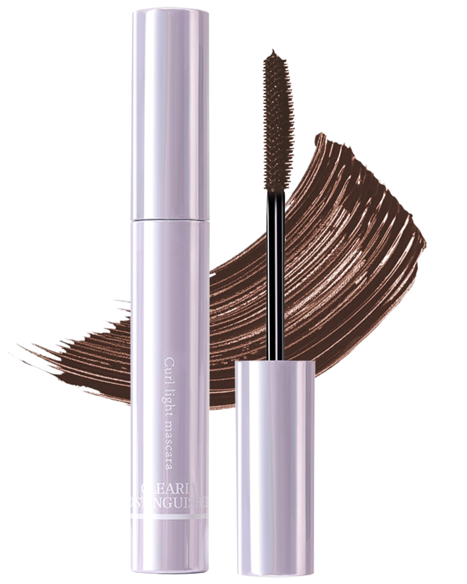 Mascara for Older Women 60 Plus, 2Pcs Waterproof Mascara Volume and Length 02# Brown