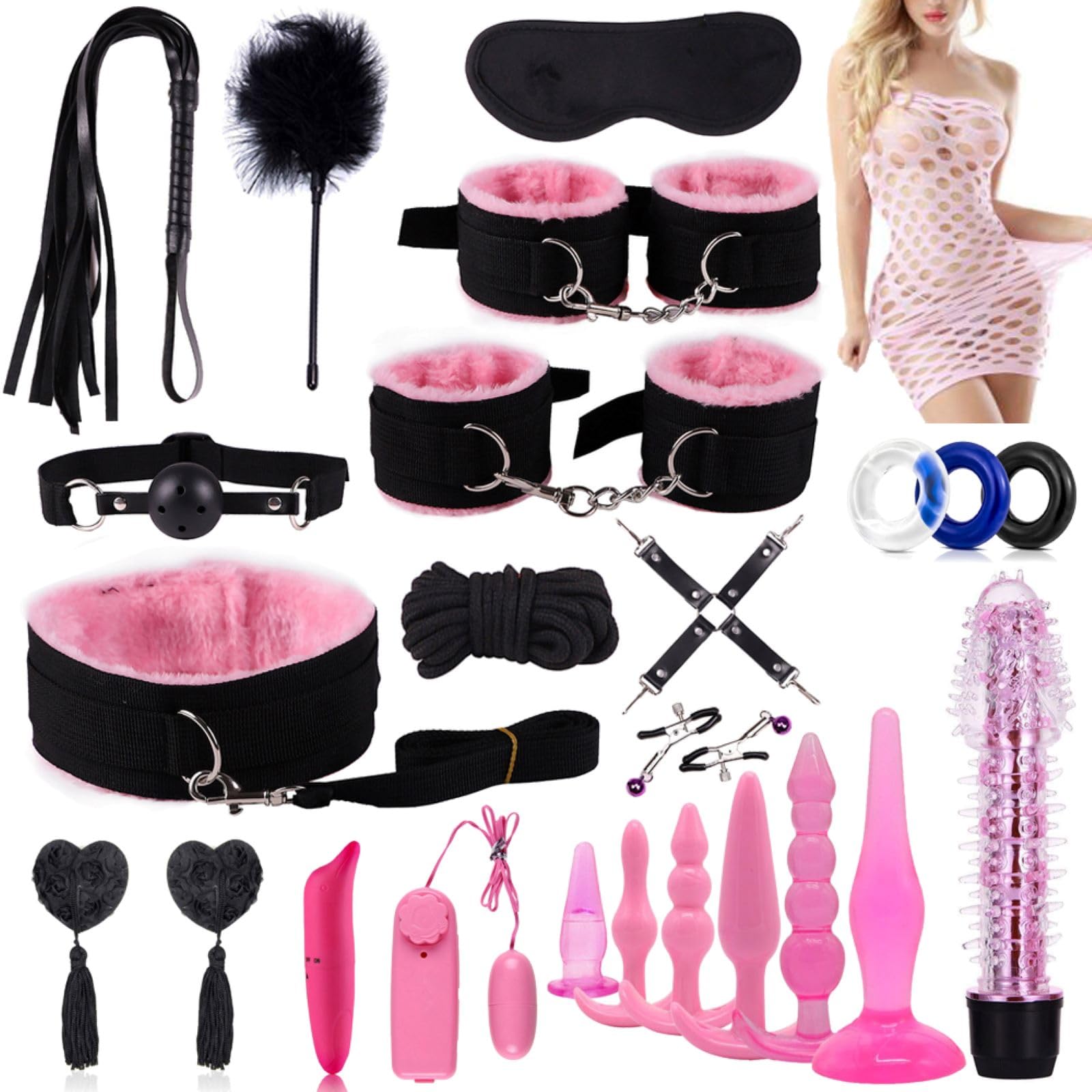 Set de Ataduras para Exploración Sensual - Fantasías Eróticas y Estimulación Sensorial