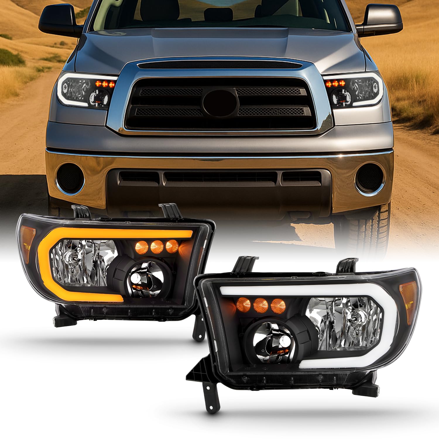 Headlight For Toyota Tundra