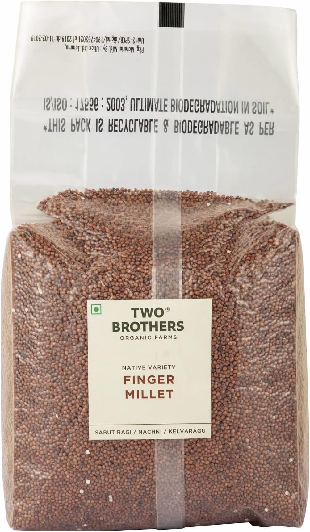 Two Brothers Organic Farms FINGER MILLET 1KG