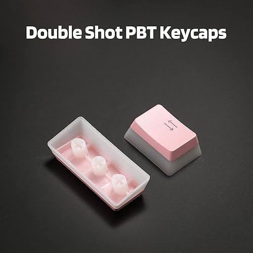 Miniatura 3 de LTC LavaCaps PBT - Juego de teclas de pudín de doble disparo 108 perfil OEM translúcido para diseño ANSI US 6187 TKL104108 teclas teclado mecánico