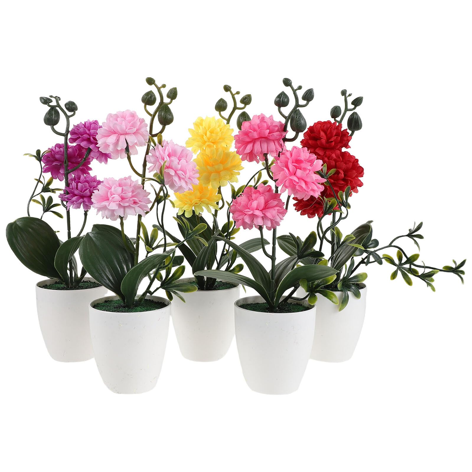 Chrysanthème artificiel pour salon et bureau : illuminez votre espace de travail sans arrosage
