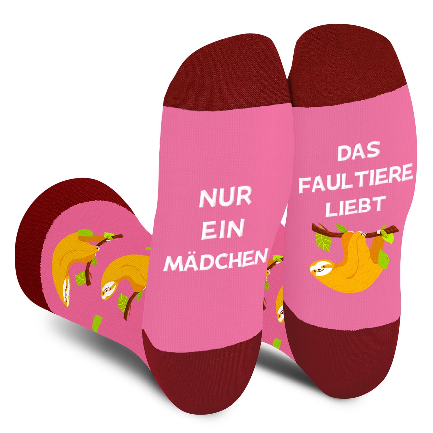 AGRIMONY Lustige Socken für Frauen Mama Teenager Mädchen Oma Freundin Sie–Niedliche Verrückt Flippig Niedlich Valentinstag Muttertag Weihnachtsstrumpf Geschenke