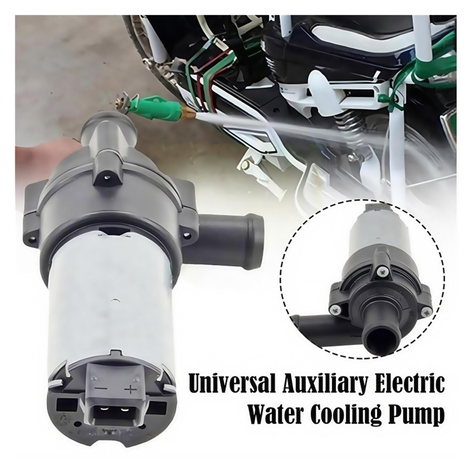 Pompe Électrique Auxiliaire Universelle De Liquide Refroidissement L'eau 0392020034 Pour La Voiture 12 Volts Pompe à eau liquide refroidissement