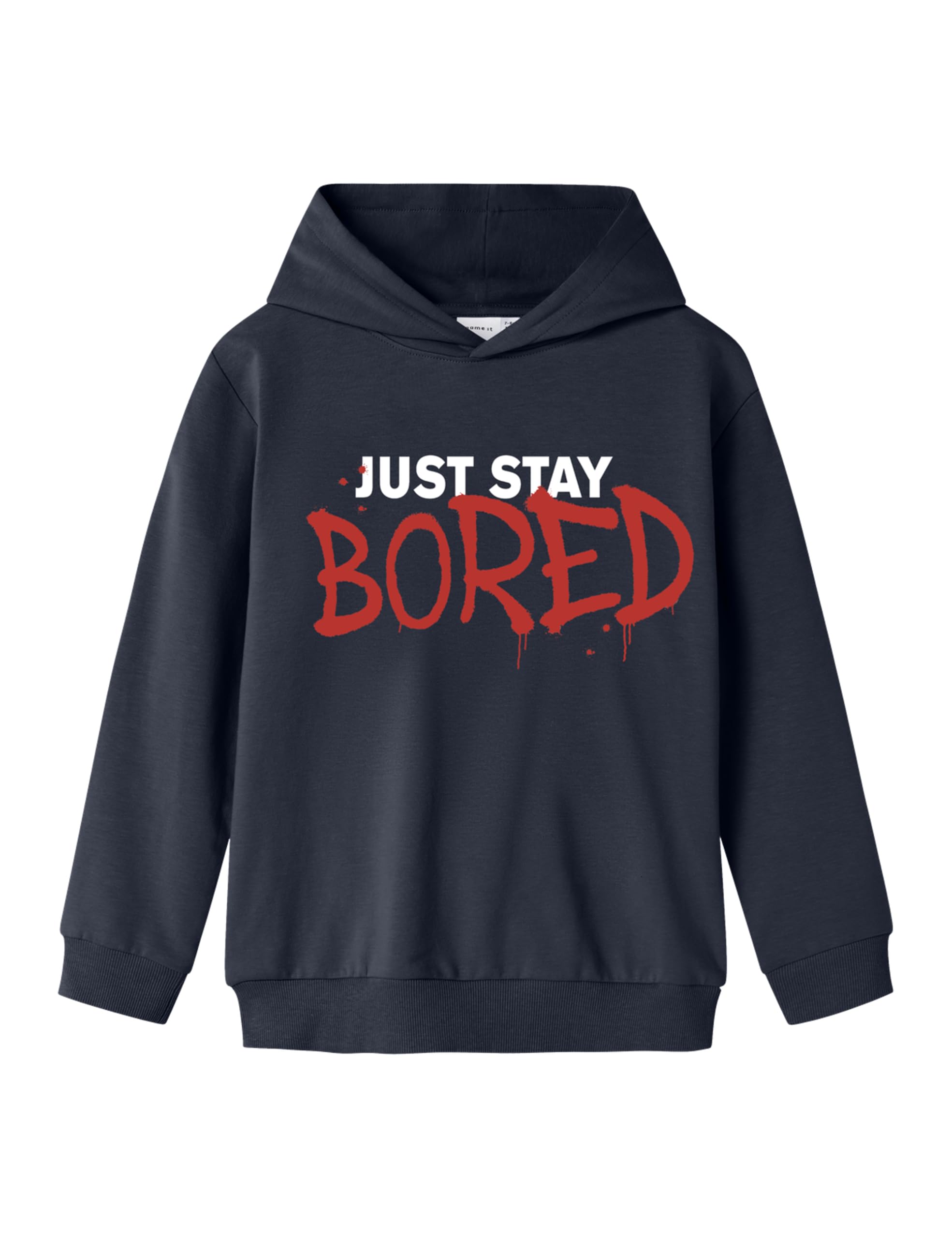 NAME IT Jungen Nkmsafe BOD Nreg Sweat Wh Bru Box Sky