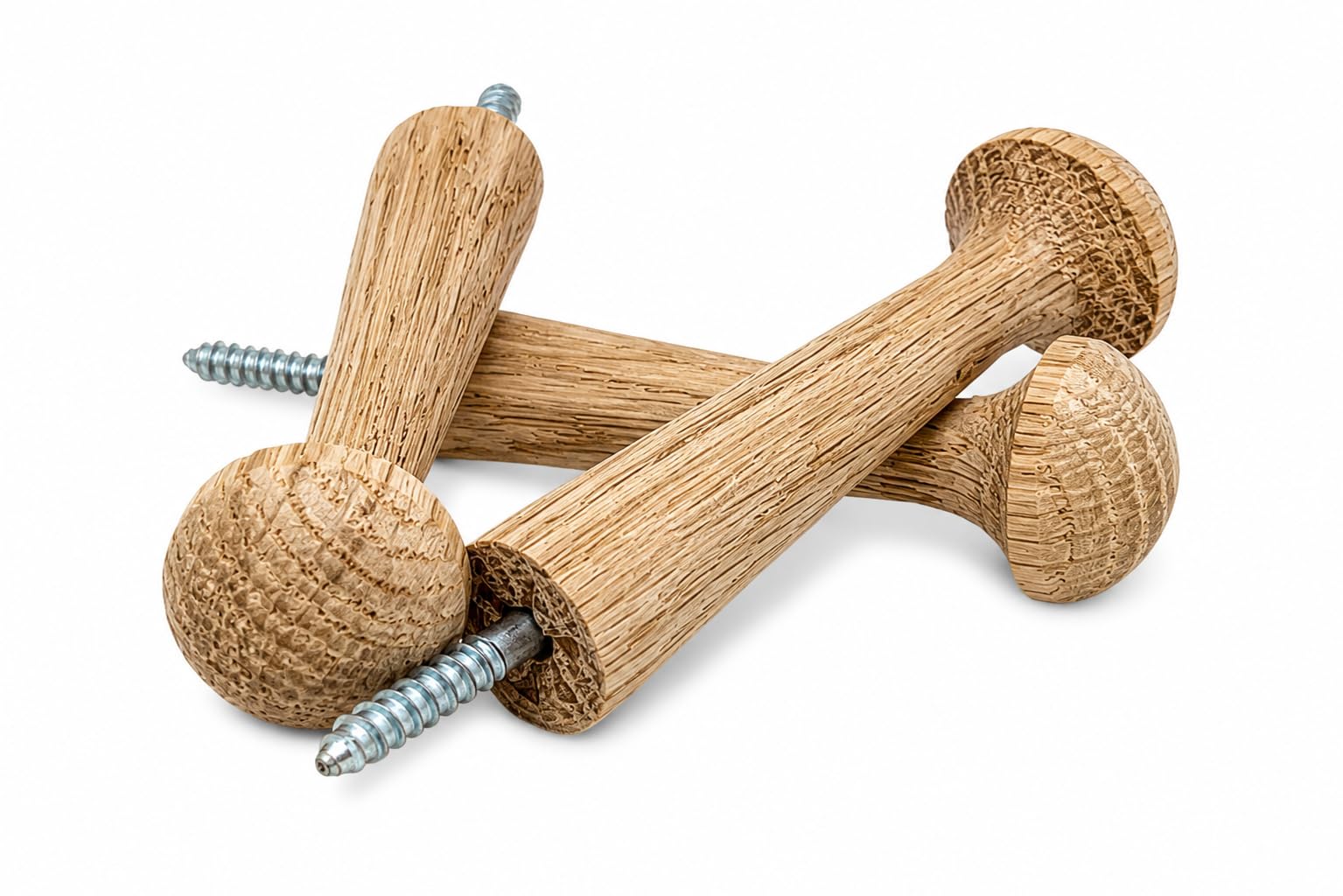 Handcrafted Wooden Spice Pegs - Rustic Kitchen Storage -3