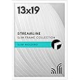 MCS Studio Gallery 13x19 Picture Frame White Woodgrain, Rectangle Photo Frame for Photos, Posters & Art Prints (1-Pack)