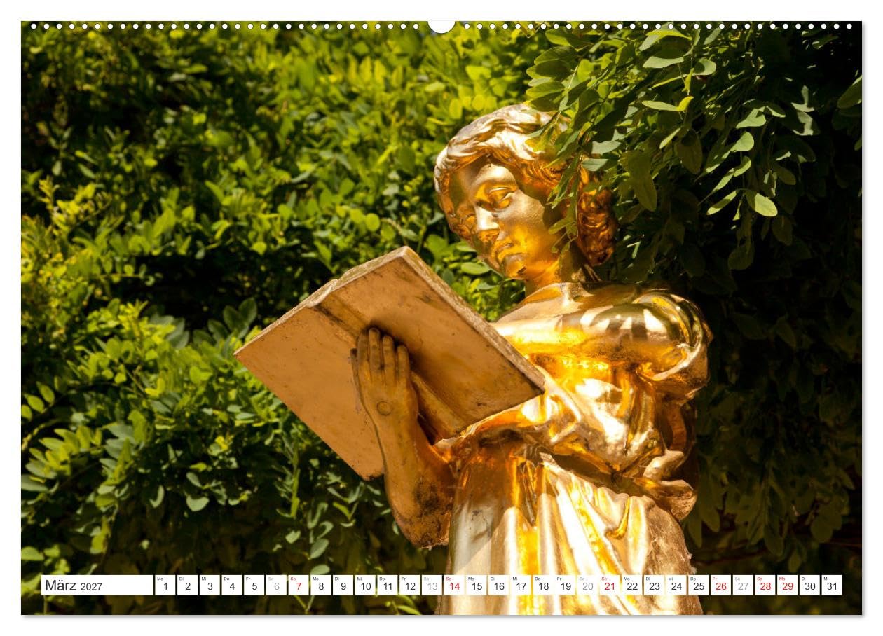 Thüringen - Weimar (Wandkalender 2027 DIN A2 quer), CALVENDO Monatskalender: 12 Monate mit der wunderbaren Stadt Weimar in Thüringen - die Stadt der ... Bundesland Thüringen. (CALVENDO Orte)