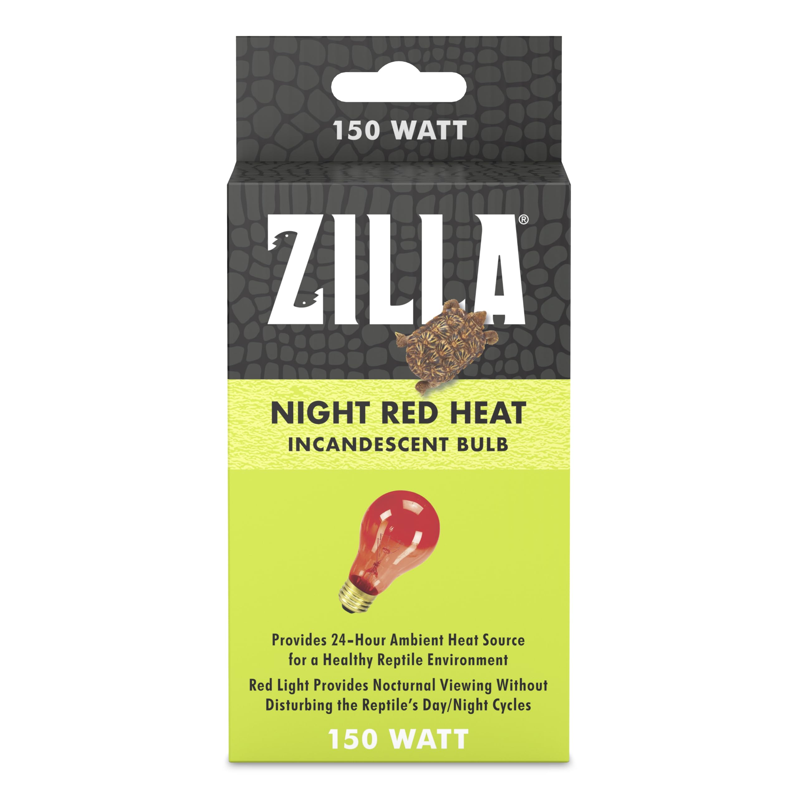 Zilla Incandescent Bulb, Night Red, Ideal for Nocturnal Reptile Species-image-0