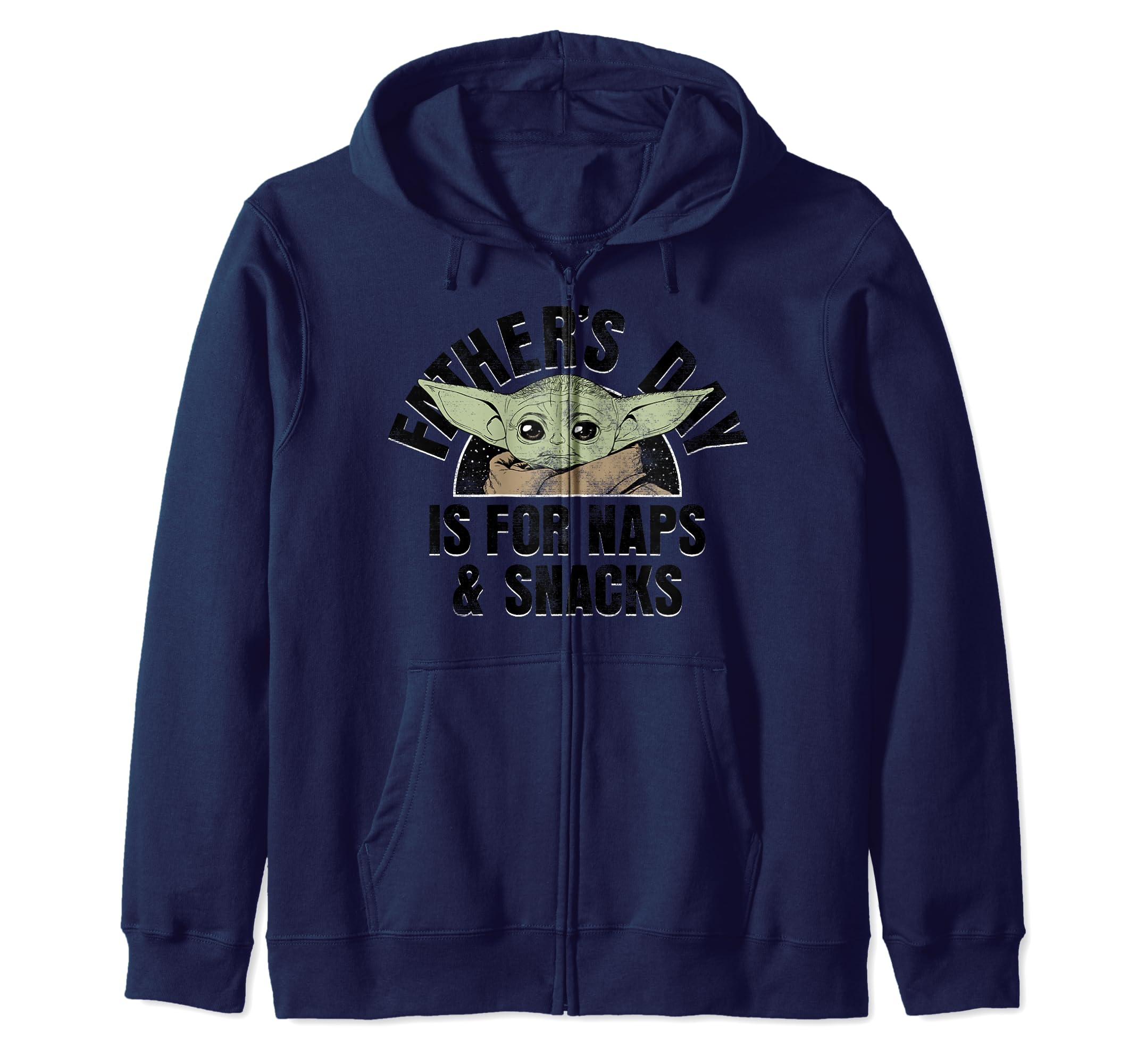 Star Wars Naps and Snacks Fathers Day Zip Hoodie