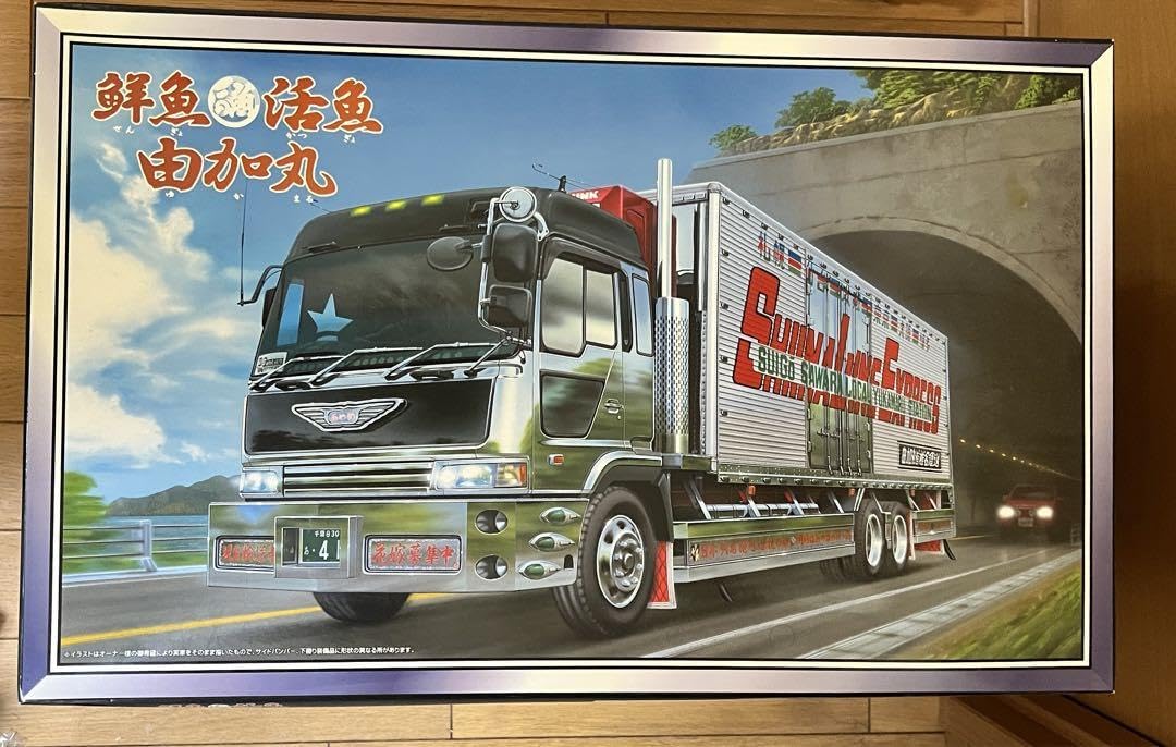 Amazon.co.jp: アオシマ 由加丸 417 デコトラ プラモデル : おもちゃ