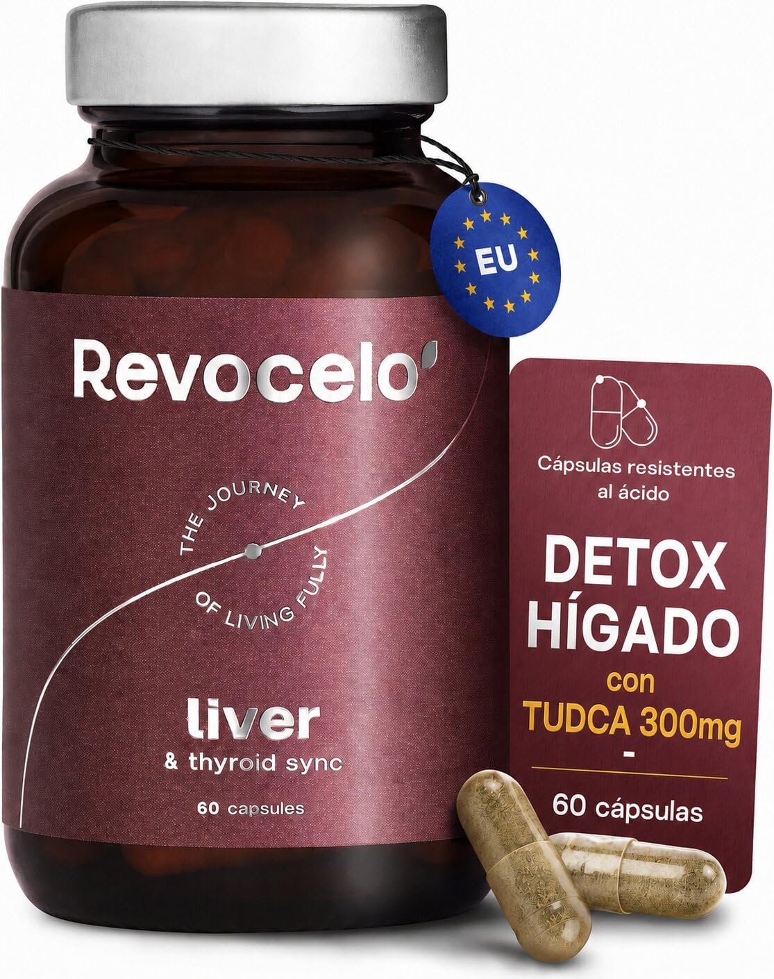 TUDCA 300 mg – Complejo para Hígado y Tiroides