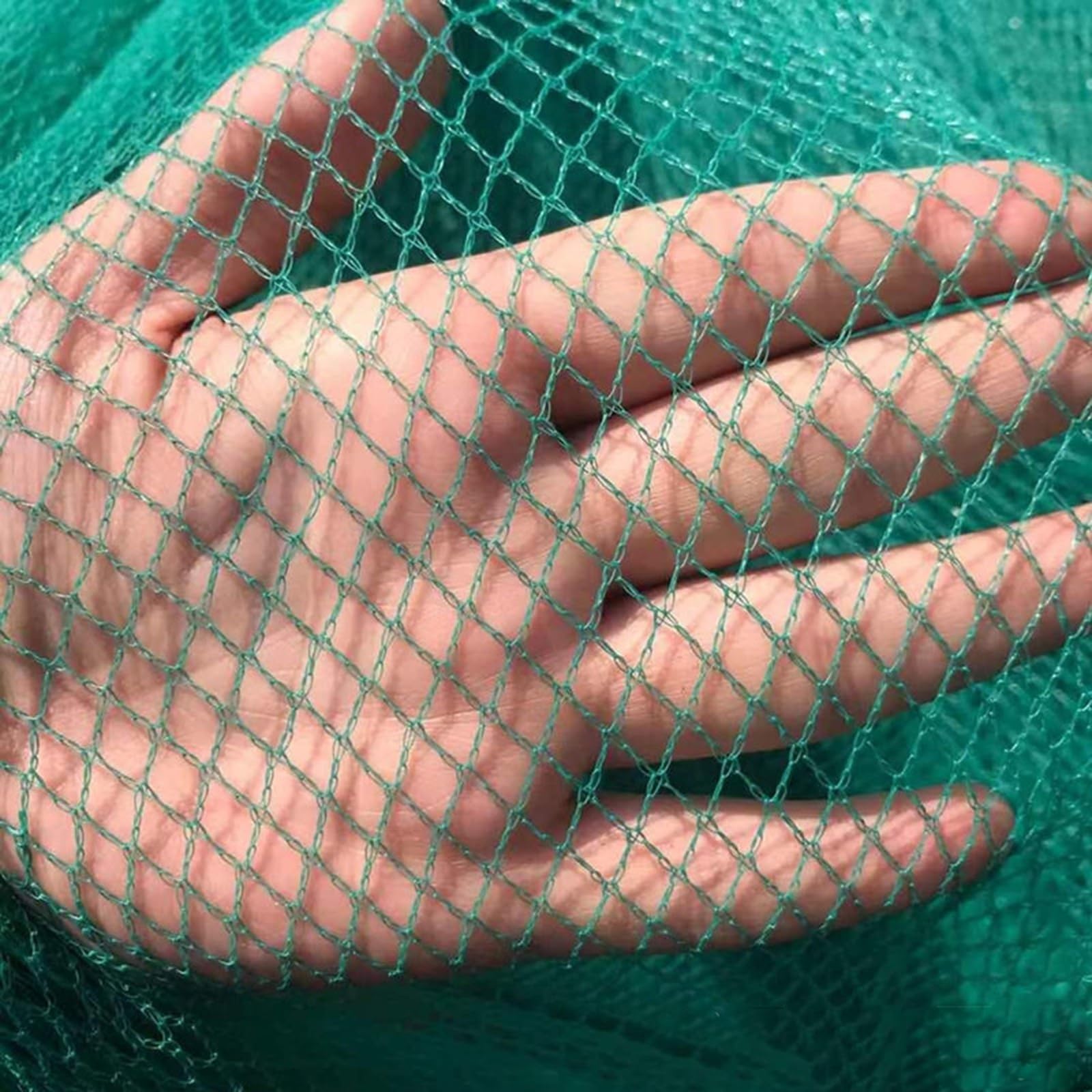 Rete Antigrandine, Rete Antigrandine Tessuta Verde, Protezione Colture e Frutti dalla Grandine, Maglia 5mm, Tagliabile, Riutilizzabile(2 x 5 M)