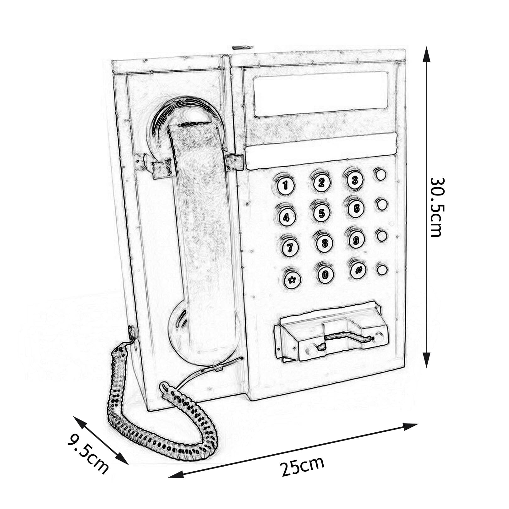 Vintage telefon stacjonarny retro styl telefon telefon stacjonarny biurko dekoracja do domu biura hotelu