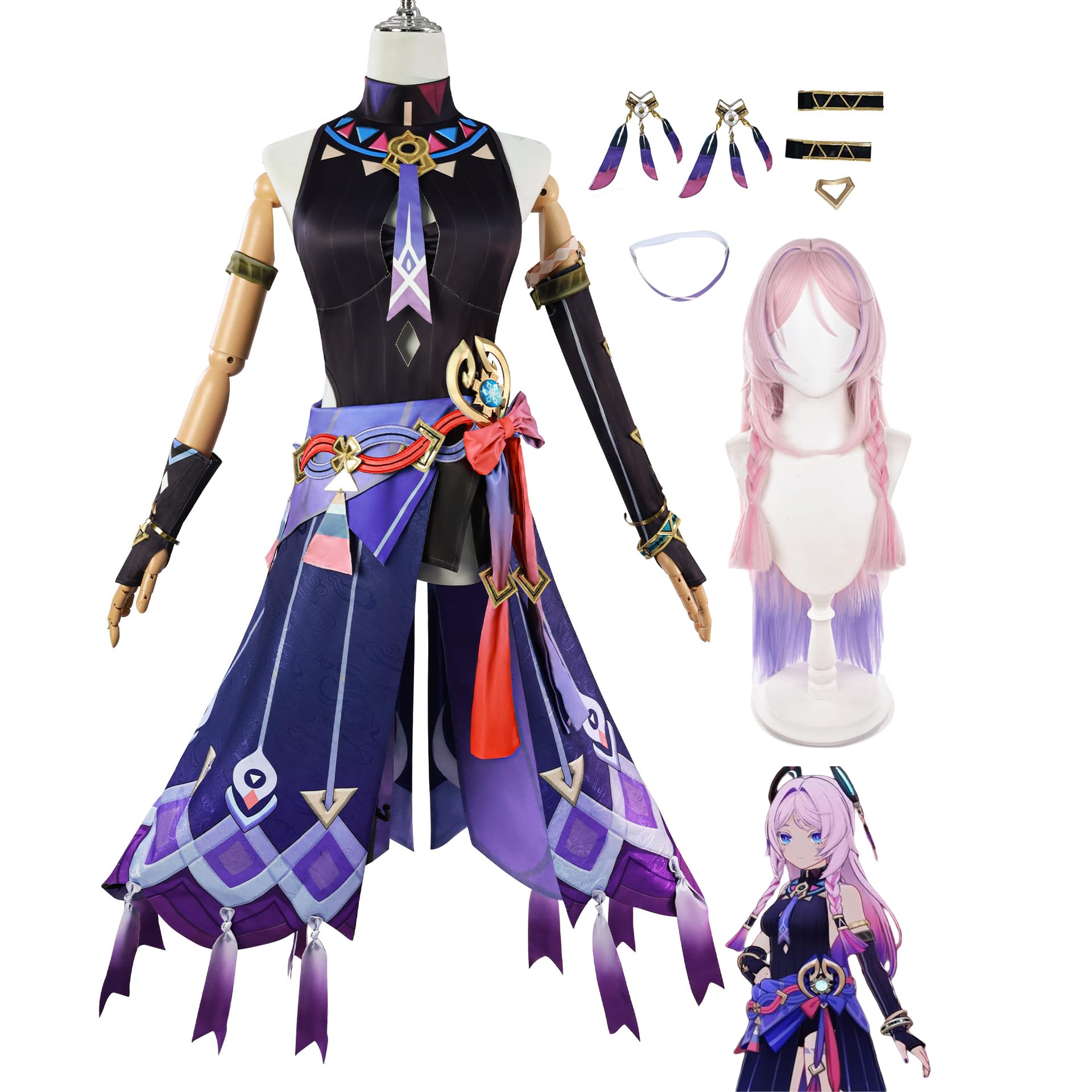 コスプレ 原神 シトラリ 衣装のみ Amazon.co.jp: [HAOJEE]原神 シトラリ コスプレ衣装 ちおり Citlali