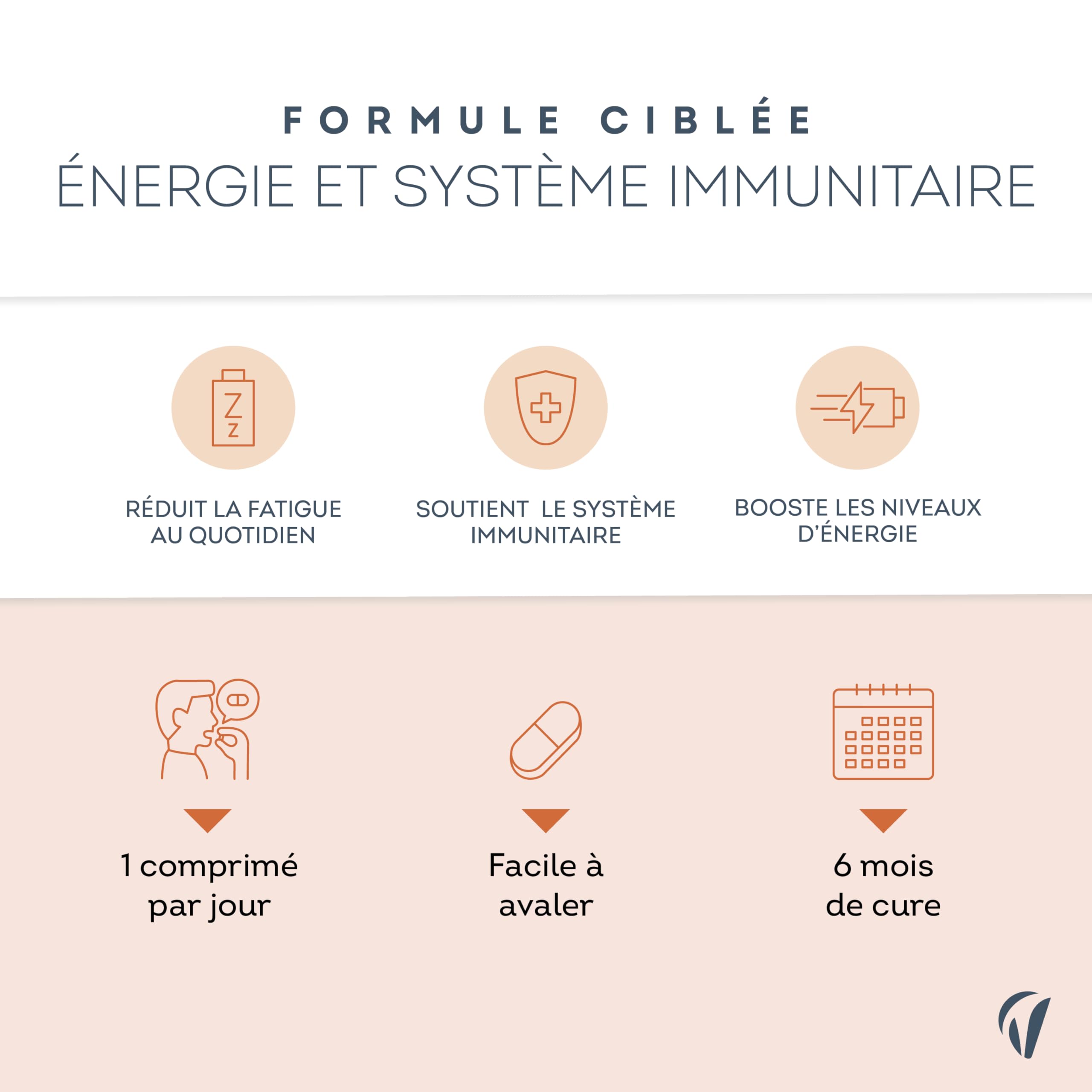 Multivitamines & Minéraux - 25 Nutriments Essentiels dont Vitamine A B C D E, Zinc et Fer - 4 Acides Aminés - 6 mois - Énergie, Fatigue & Immunité - 180 Comprimés - Fabriqué en France - Vitavea