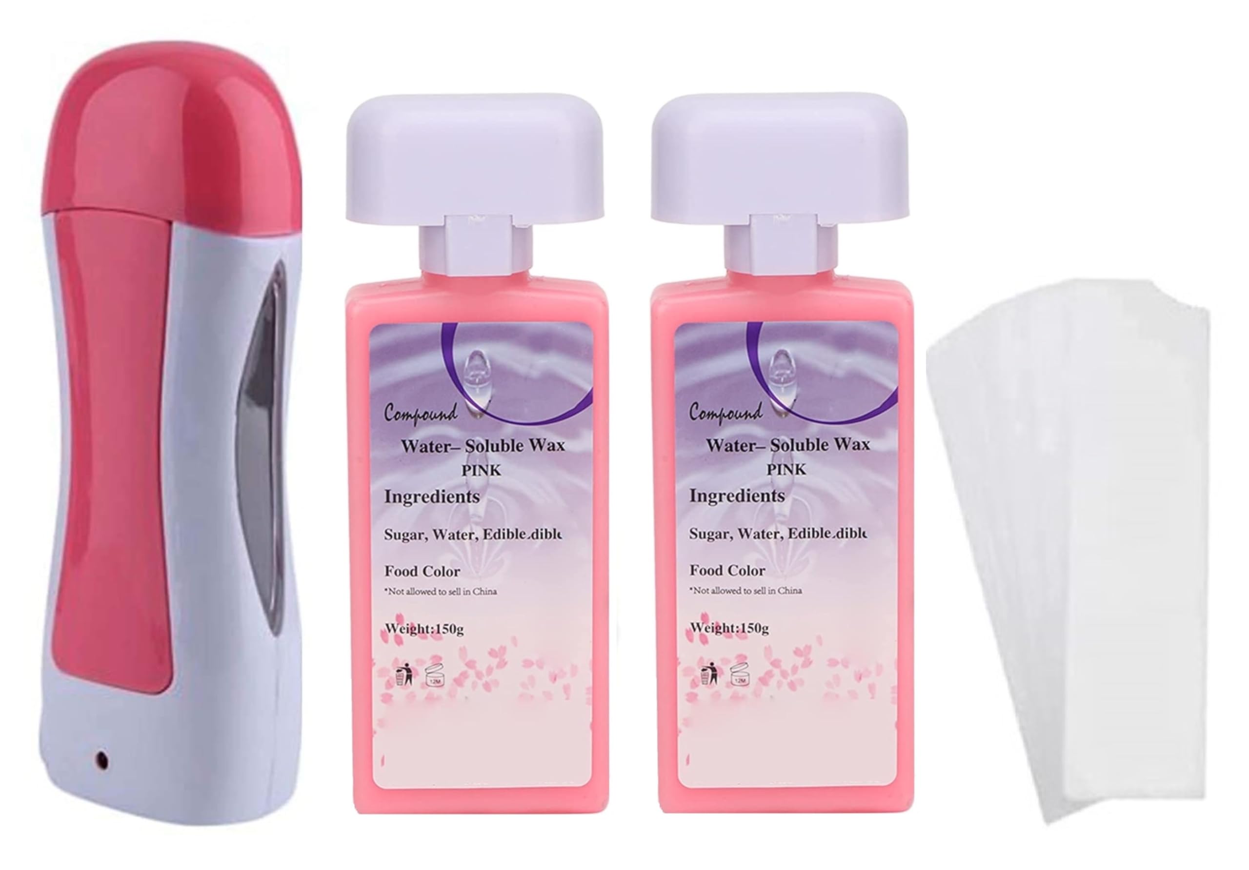 Pehali Cart Wax Warmer Hair Removal Roll on Wax Heater Machine With Roll-on Wax Refill Cartridge Hair Removal Waxing Kit And Wax Strips (Pack Of 2 Multi Color) (B08VSDH2F9) Amazon Price History, Amazon Price Tracker