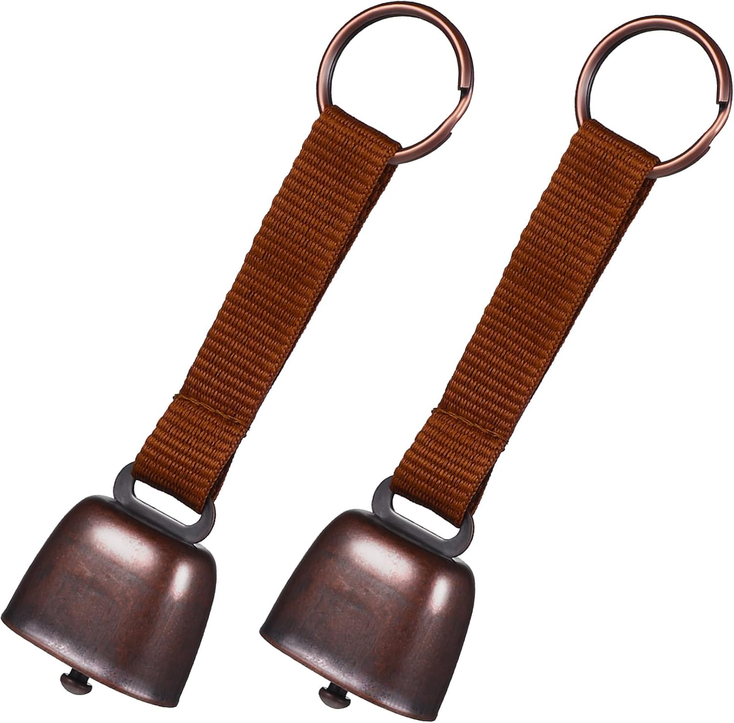 2pcs Compact Bear Warning Bell Soft Webbing Waistband for Hiking Mountain Climbing 2pcs Compact Bear Warning Bell Soft Webbing Waistband for Hiking Mountain Climbing