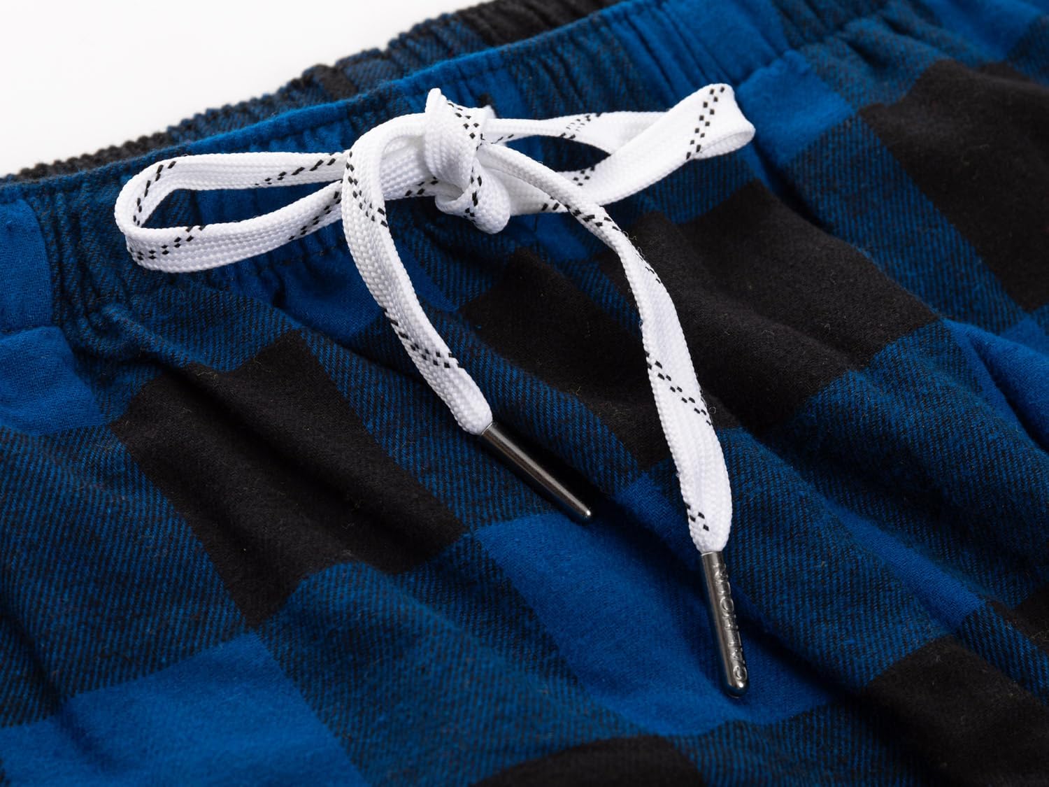 Calhoun NHL Surf & Skate Men's Team Logo Plaid Pajama Pants – 100% Woven Brushed Soft Fabric - Image 3