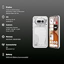 Nothing Phone 4a 5G (White, 8GB RAM, 256GB Storage) | Snapdragon 7s Gen 4 | 6.78" 120Hz AMOLED Display | 50MP Triple Camera | 5400mAh Battery | 50W Fast Charging gallery image