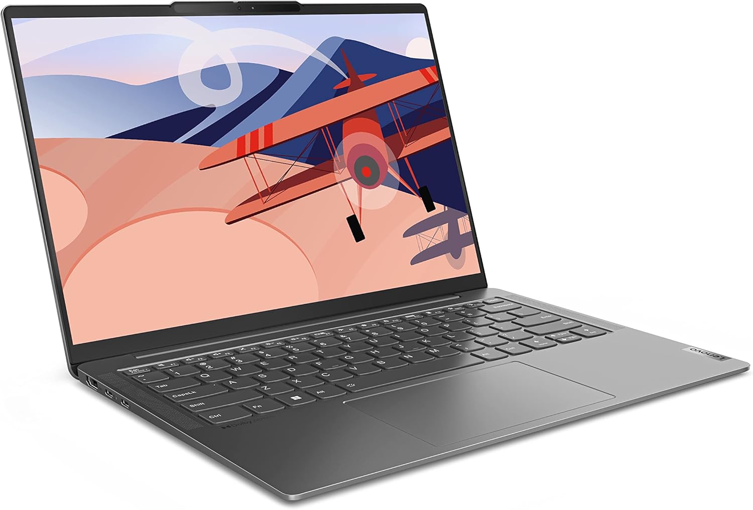 Lenovo Yoga Slim 6 Notebook Alluminio Ultrasottile, 1.35 Kg, Display da 14 FullHD+, Pannello 16:10, Processore Intel Core i7-1260P, RAM 1x16 GB, 512 GB SSD, WiFi 6, Windows 11 - Storm Grey Lenovo Yoga Slim 6 Notebook Alluminio Ultrasottile, 1.35 Kg, Display da 14 FullHD+, Pannello 16:10, Processore Intel Core i7-1260P, RAM 1x16 GB, 512 GB SSD, WiFi 6, Windows 11 - Storm Grey