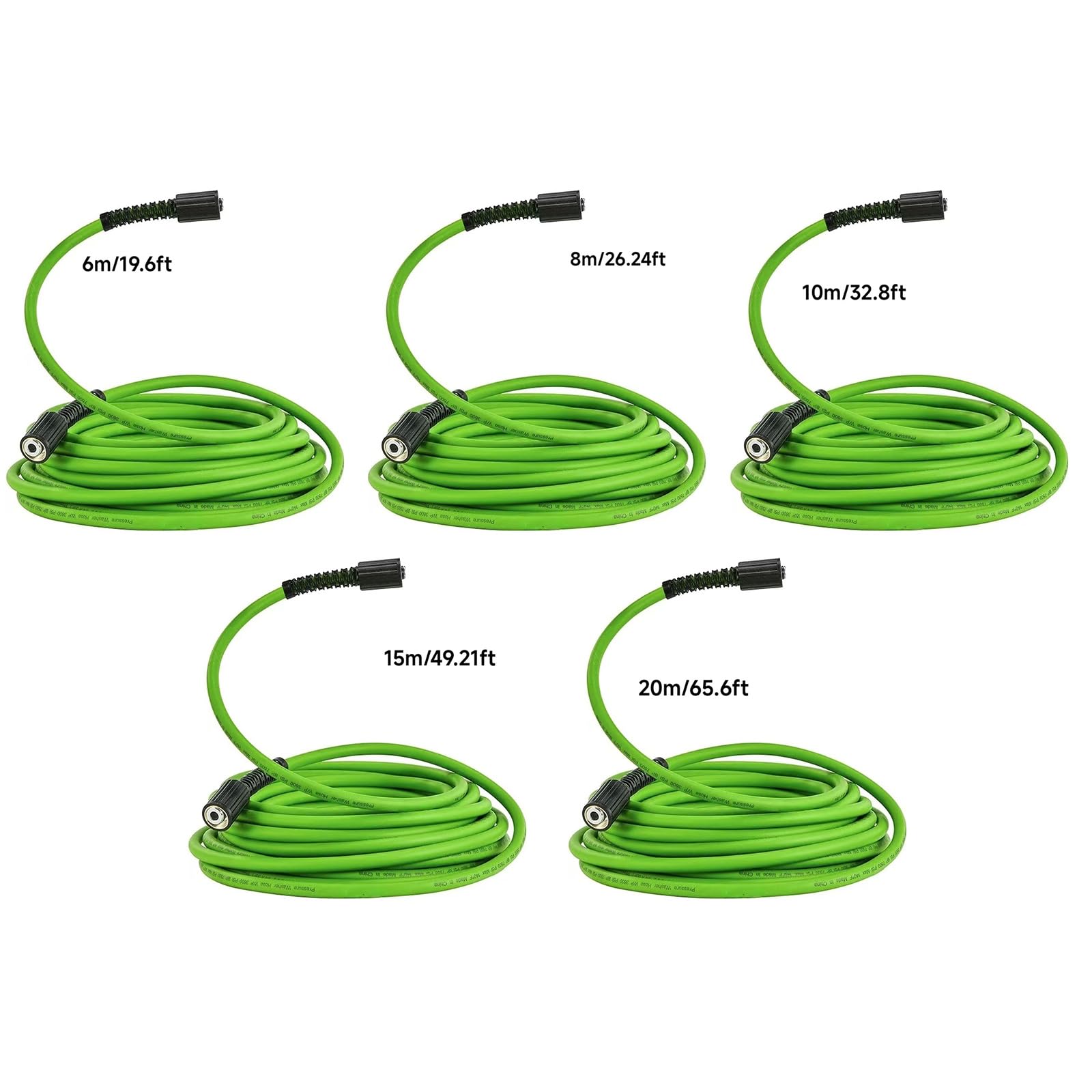Manguera para Lavadora de presión, PVC Reforzado, a Prueba de explosiones y Resistente frío, para Manguera Industrial de presión para Exteriores