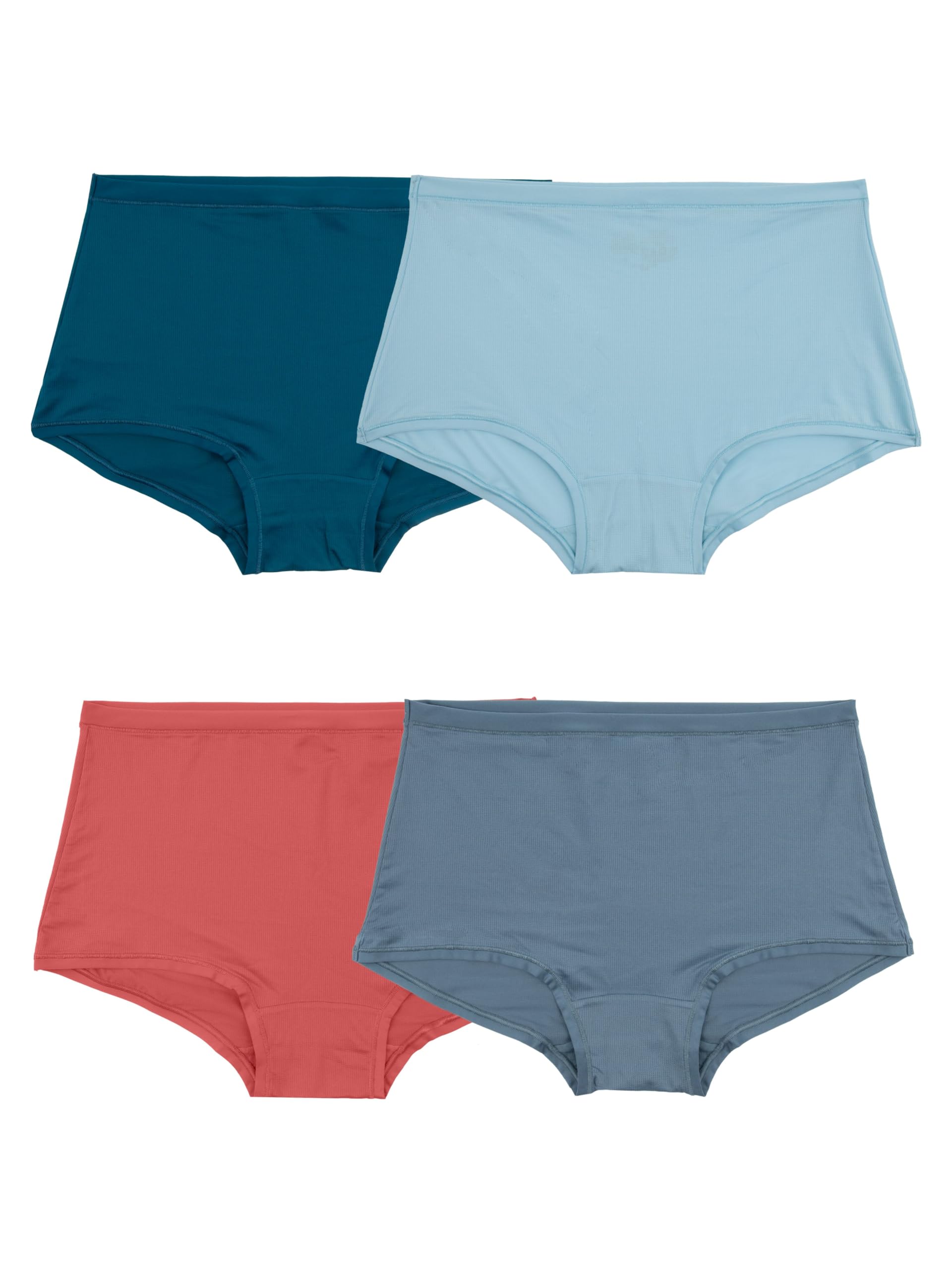 Fruit of the LoomWomen's Getaway Collection, Cooling Mesh Underwear, Lightweight & Breathable