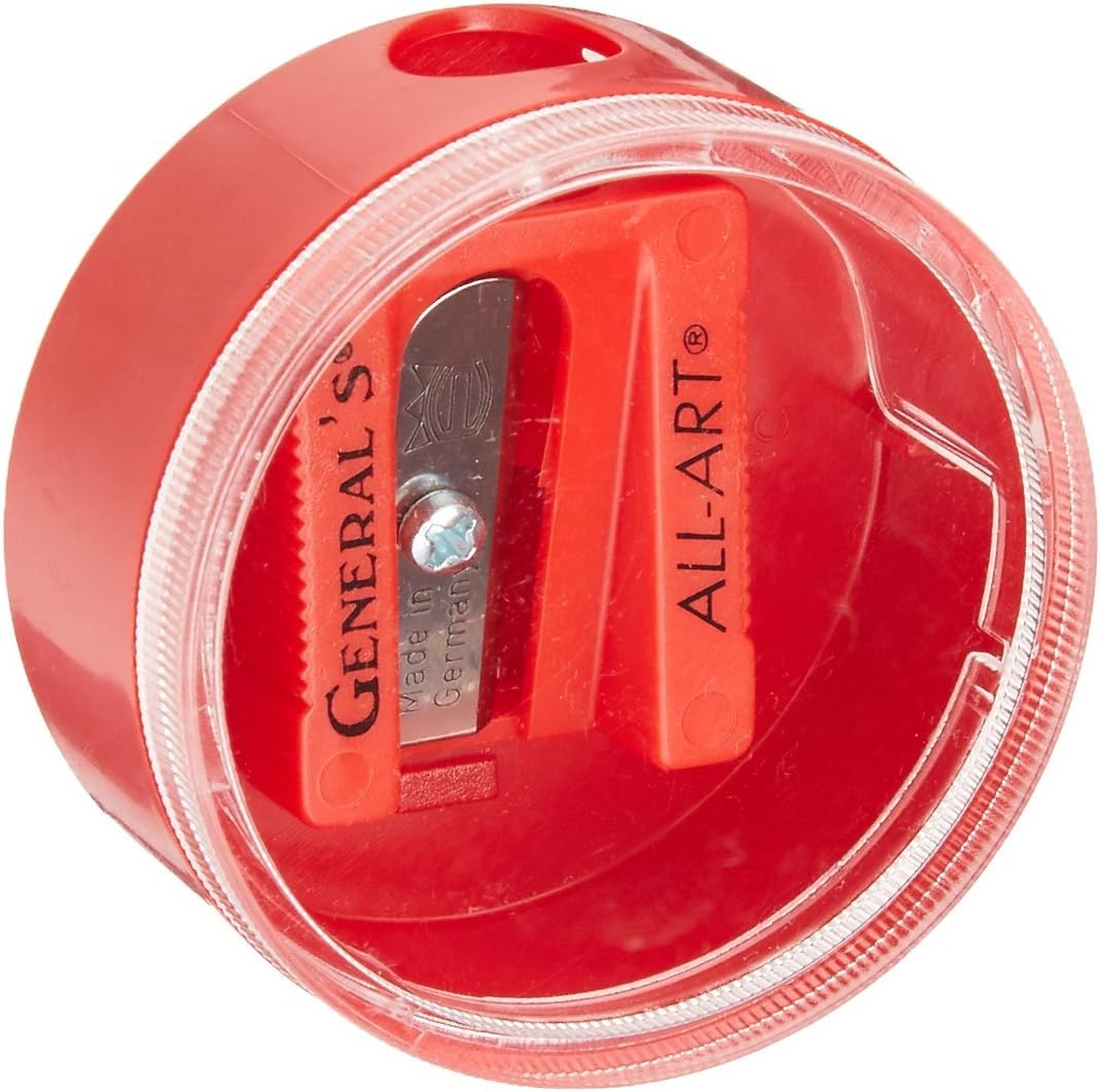General Pencil Darice, All Art Sharpener with Canister, Multicolor