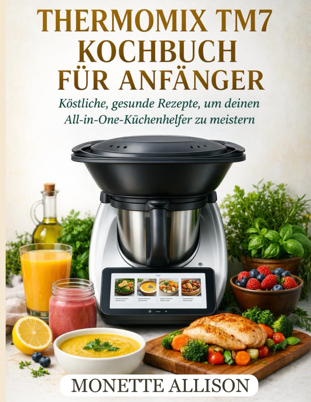 Thermomix TM7 Kochbuch für Anfänger: Köstliche, gesunde Rezepte, um Ihren All-in-One-Küchenassistenten zu meistern